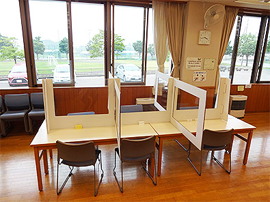 導入事例 寒河江市内の小学校様(食堂)