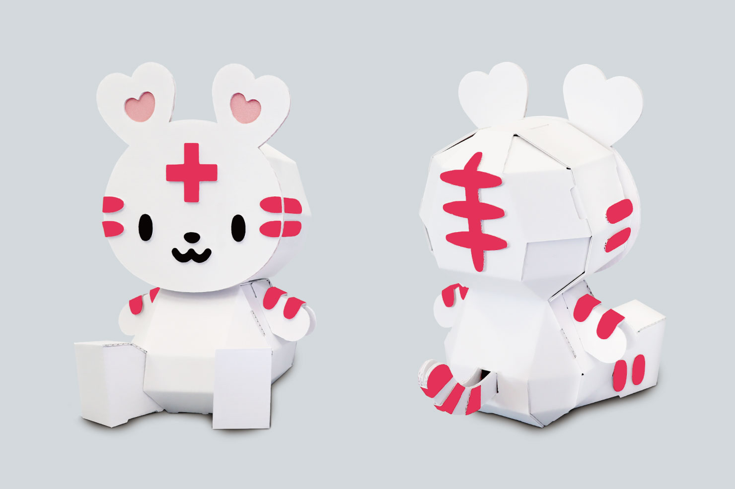 制作事例】エコっとハートラちゃん工作キット | 事例紹介 | 森井紙器
