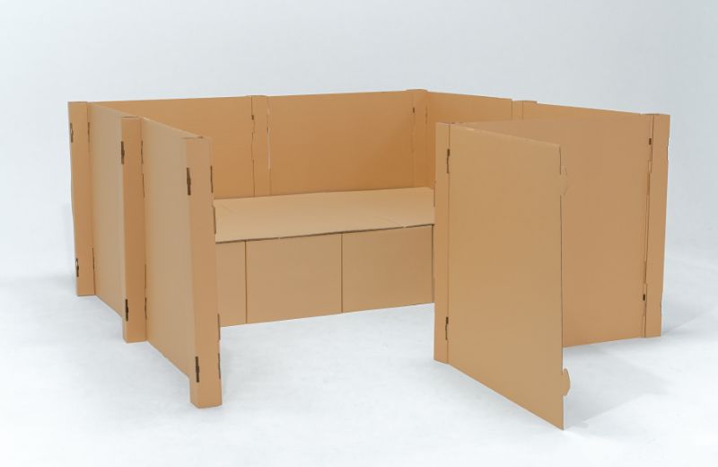避難所用パーテーション・段ボールベッド | 製品情報 | 森井紙器工業
